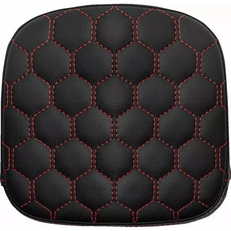 Saddlemen Honeycomb Sissy Bar Pad Black / Red