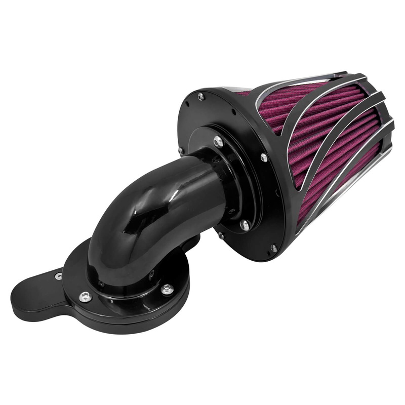 Sucker Air Intake Cleaner Kit for Harley Sportster 883 1200 48 72 ’04-’22 | Mactions