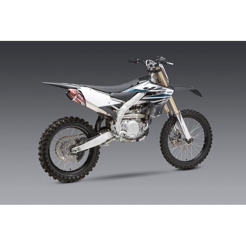 YZ450F 18-22 / WR450F 19-22 / YZ450FX 19-22 RS-4 Stainless Slip-On Exhaust, w/ Aluminum Muffler