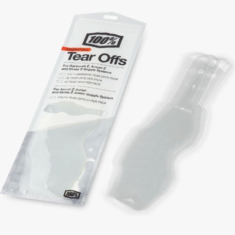 100% – Generation2 Standard Tear-Offs