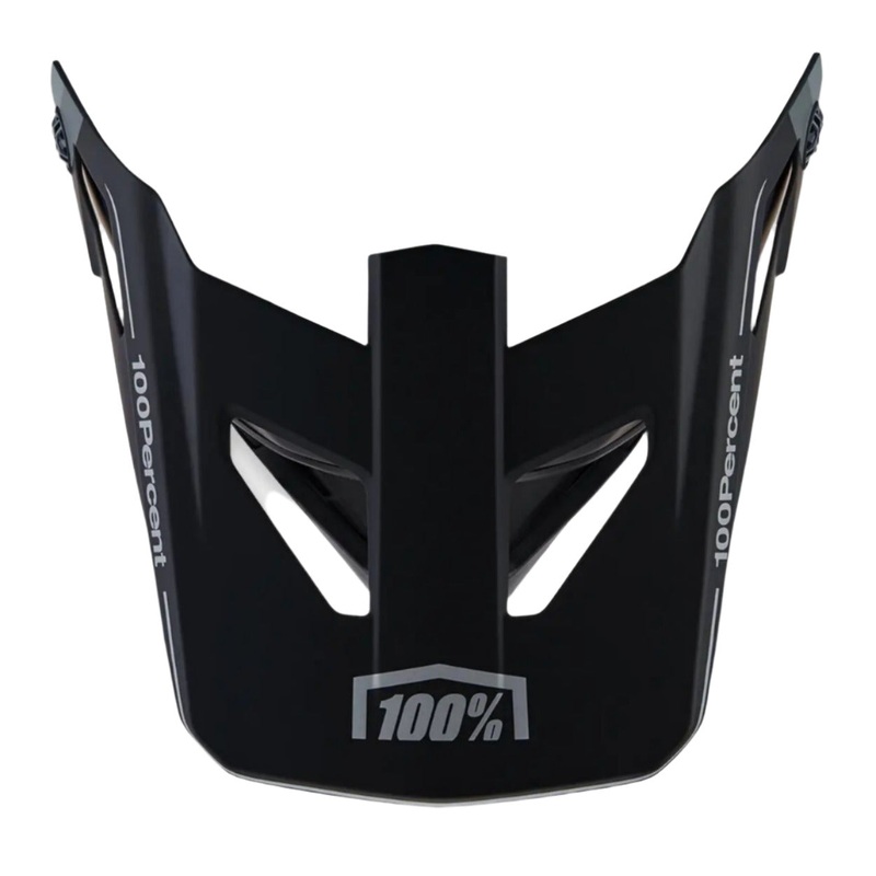 100% Status Replacement Cycle Helmet Visor Decline Grey