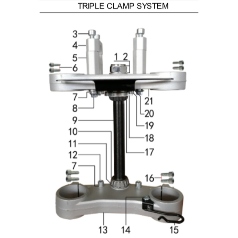 Down Clamp – 150DH & 230DH Gas Dirt Bike