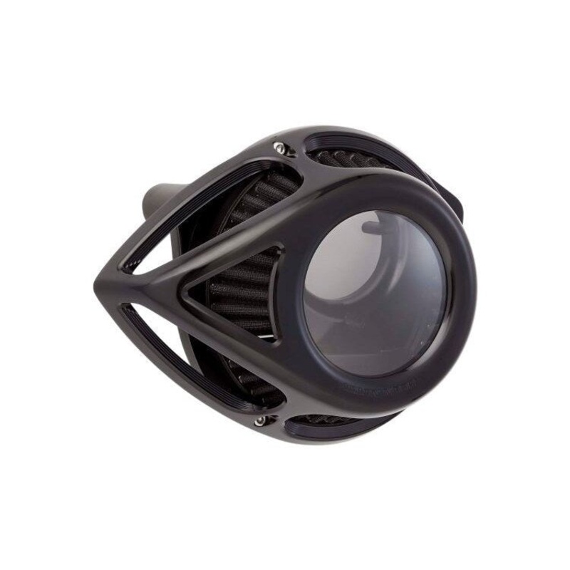 Tear Sucker Clear Air Cleaner Kit – Black. Fits Sportster 2007-2021.