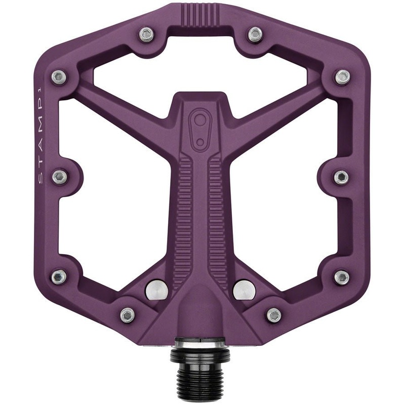 Crank Brothers Stamp 1, Gen 2 Pedals – Small – Purple