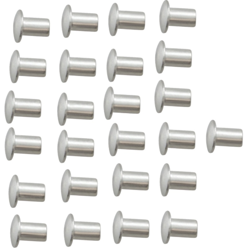 Heavy-Duty Front Fender Rivet – Stainless Steel – 1/4″ x 5/15″ – 25-Pack