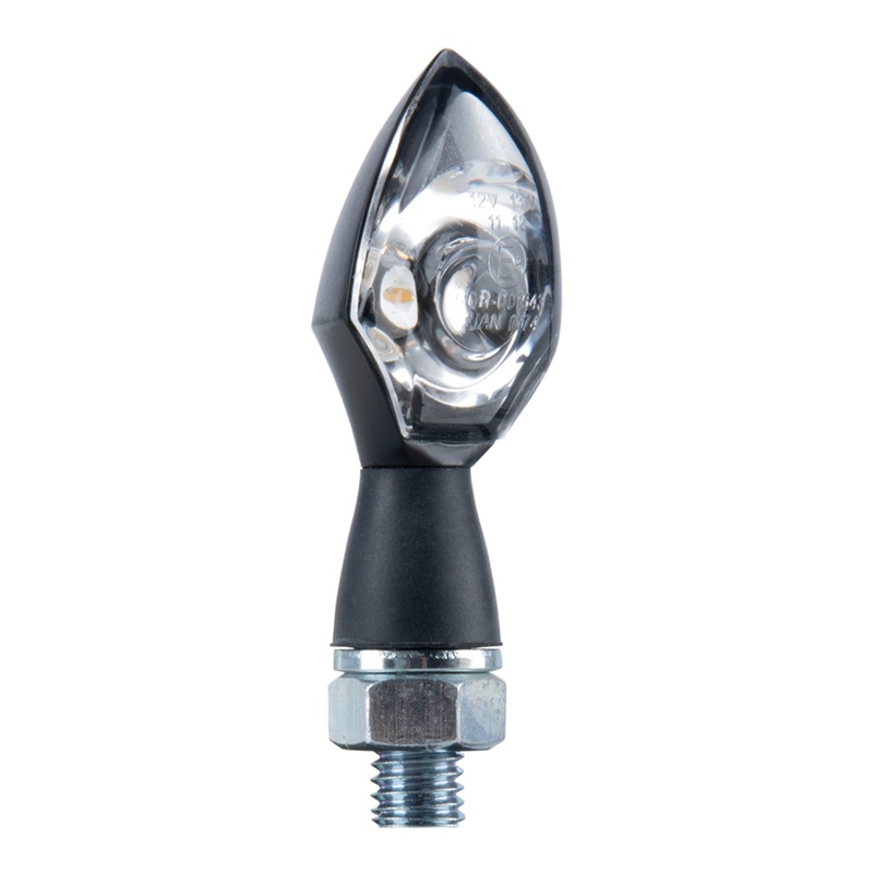 Oxford Nano Eyeshot Black LEDicator – Clear Lens