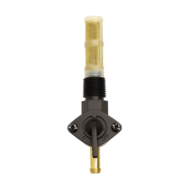 3/8″ NPT Petcock – Straight – Black