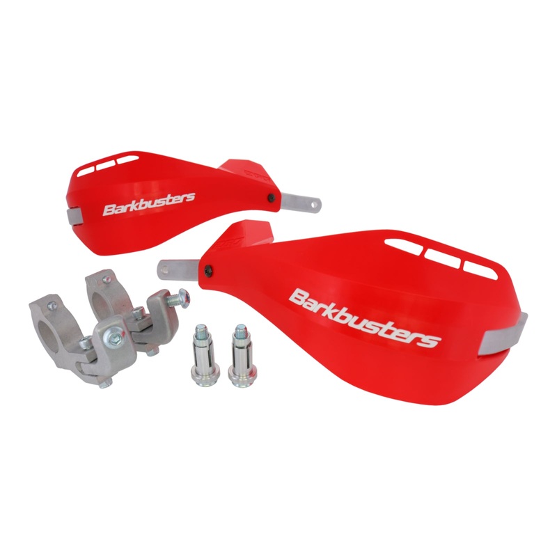 Barkbusters Ego Handguard  with Multi Fit Clamps – Red