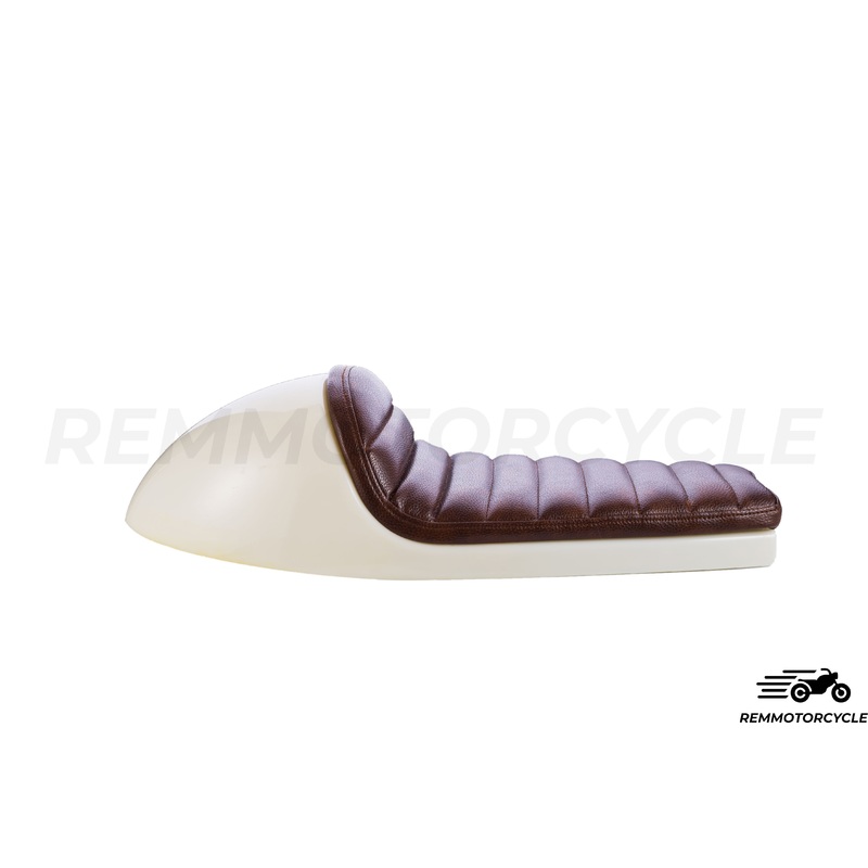 Cafe Racer seat beige & brown