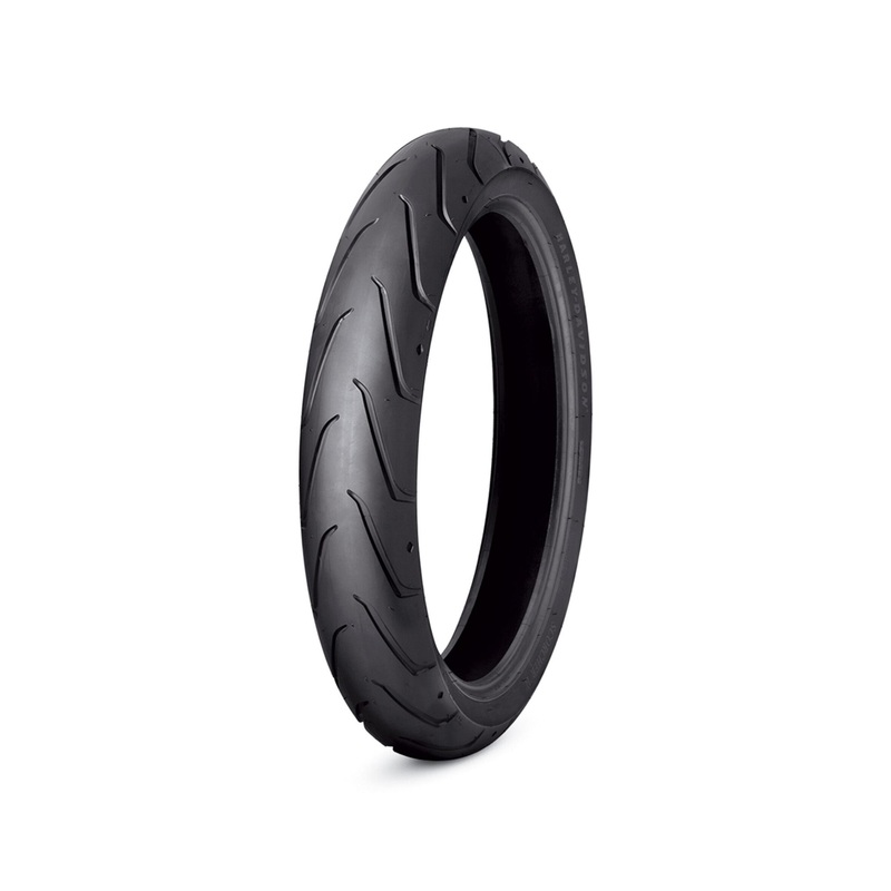 Harley Davidson 43213-11 Michelin Scorcher Tire Series – 120/70ZR19 Blackwall – 19 in. Front TIRE,120/70ZR19,FRT,MICH