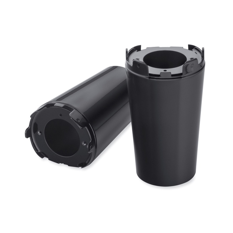 Harley Davidson 45800134 Gloss Black Upper Fork Slider Covers KIT,FR SPNSN/STRG MISC CMPNT,F