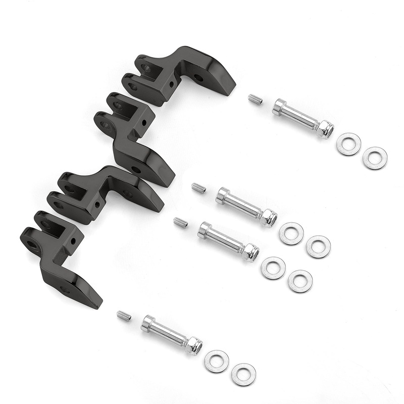 Harley 2000-2017 Softail FL 1″ Adjustment Driver Floorboard Relocation Brackets