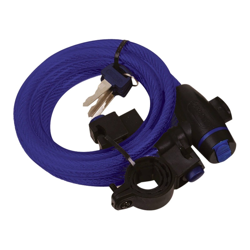Oxford Cable Lock 1.8m X 12mm – Blue