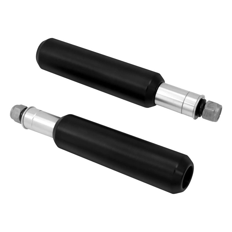 Rear 6″ Upper Shock Slider Frame Protect for Harley Sportster ’04-up Dyna ’06-’17 | Mactions