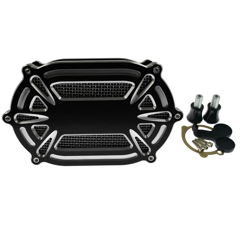 Rectangle Stage One Air Cleaner Red Intake For Harley Sportster XL ’04-’22 | Mactions