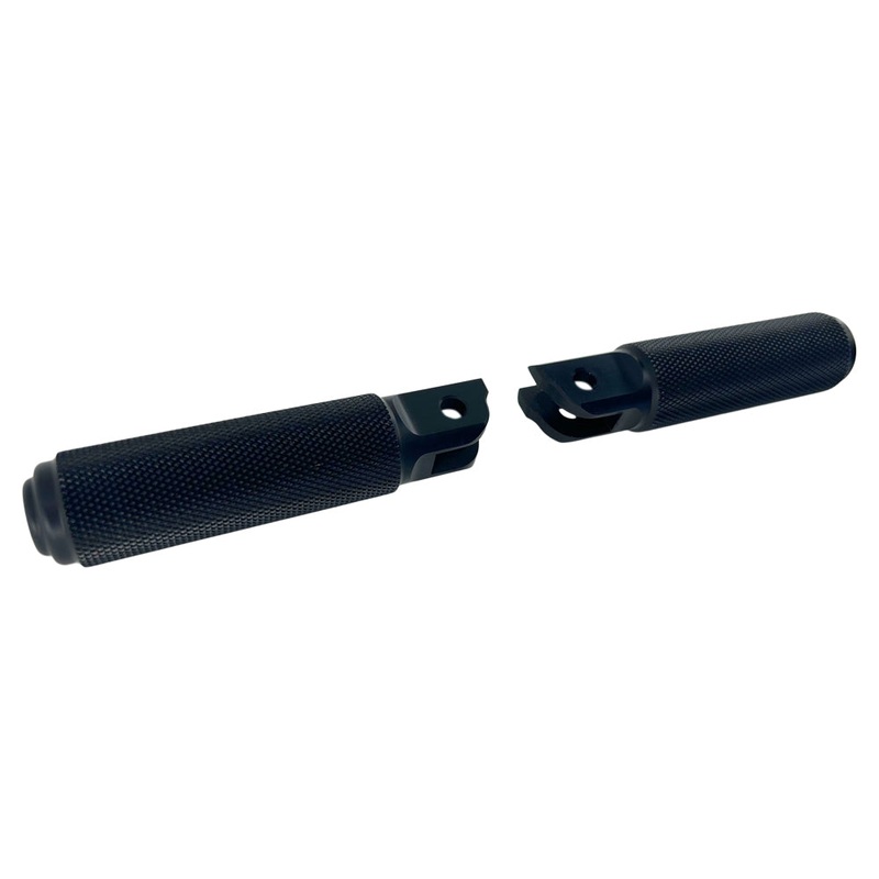 TC Bros. Nomad Rider Foot Pegs fits 2018-up Harley Softail M8 & Pan America – Black
