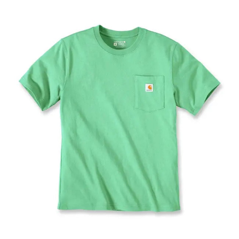 Carhartt K87 Pocket Short Sleeves T-Shirt Malachite