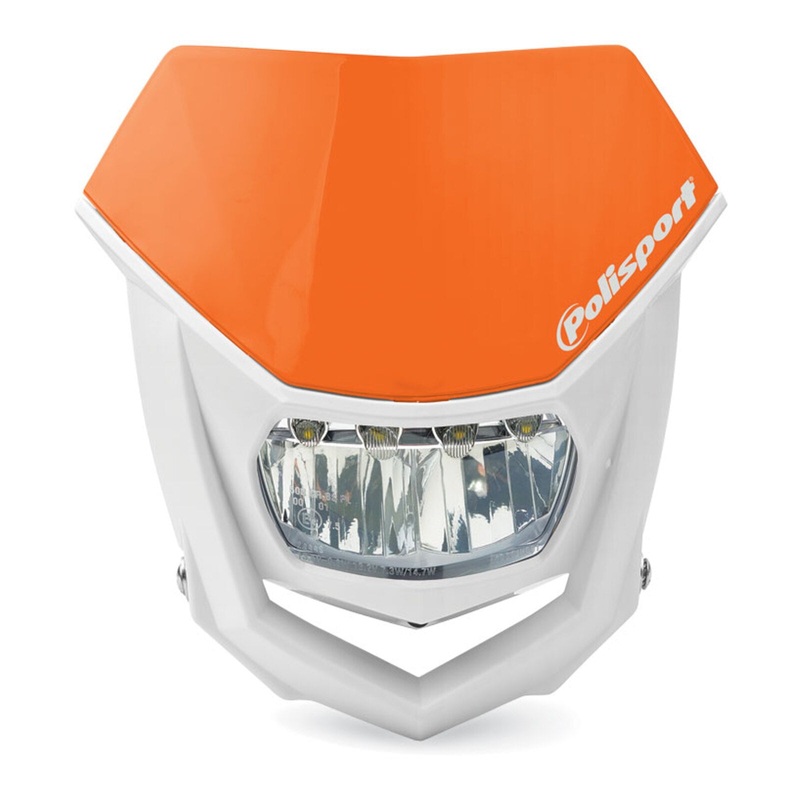 Polisport Halo LED Headlight – Orange