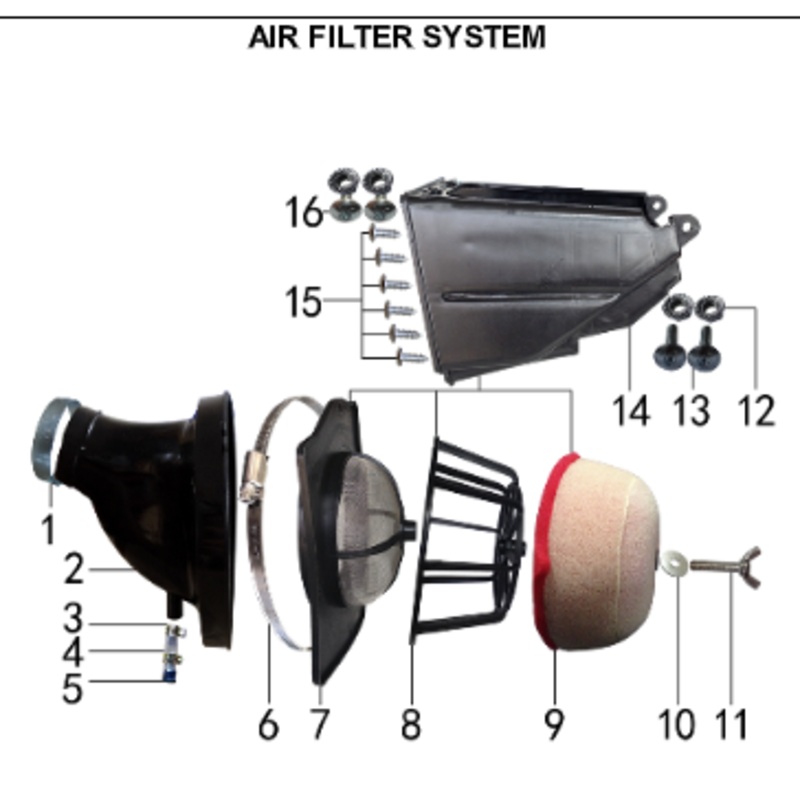 Stainless Hoop – 150DH & 230DH Gas Dirt Bike