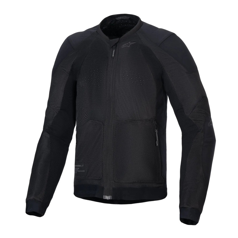 Alpinestars Troop-Air Textile Jacket Black / Black