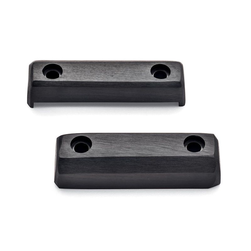Harley Davidson 50500937 Dominion Footpeg Trim Pieces KIT,FTPEG,INSERT,BLACK