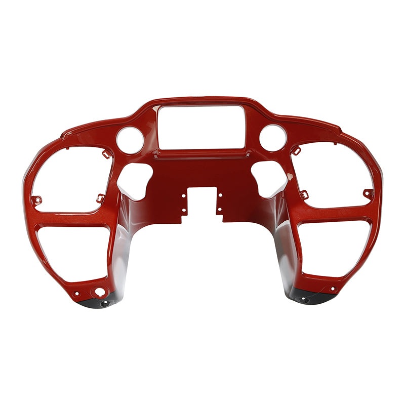 HR3 Pearl Red & Dark Alloy Harley Inner Fairing