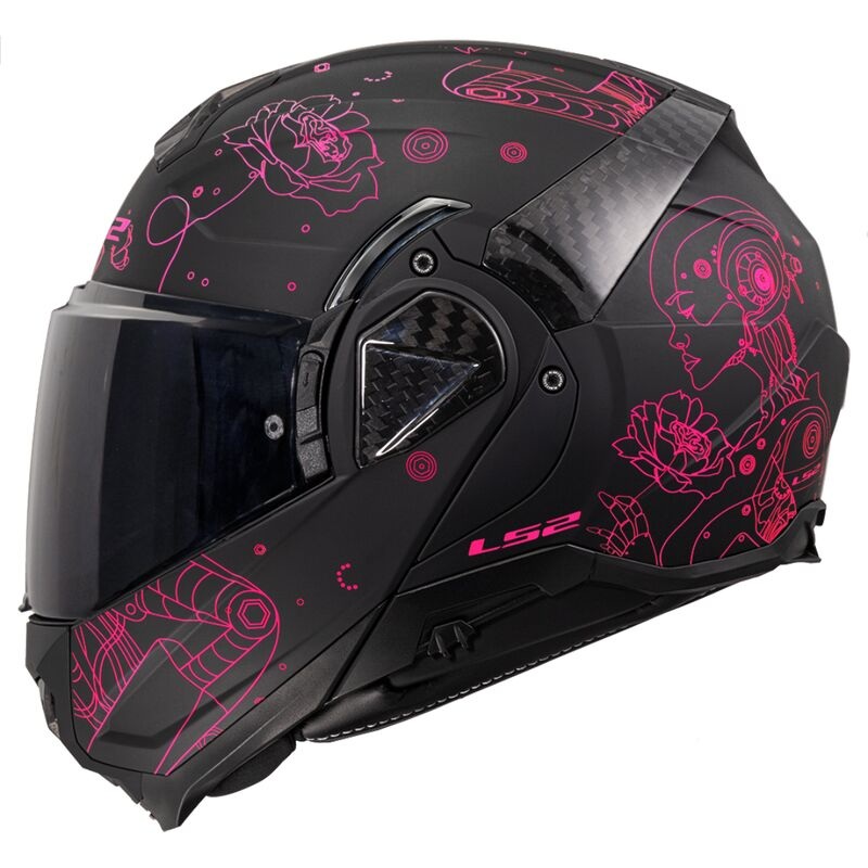 LS2 FF910 Advant 2 Sophia Black / Pink