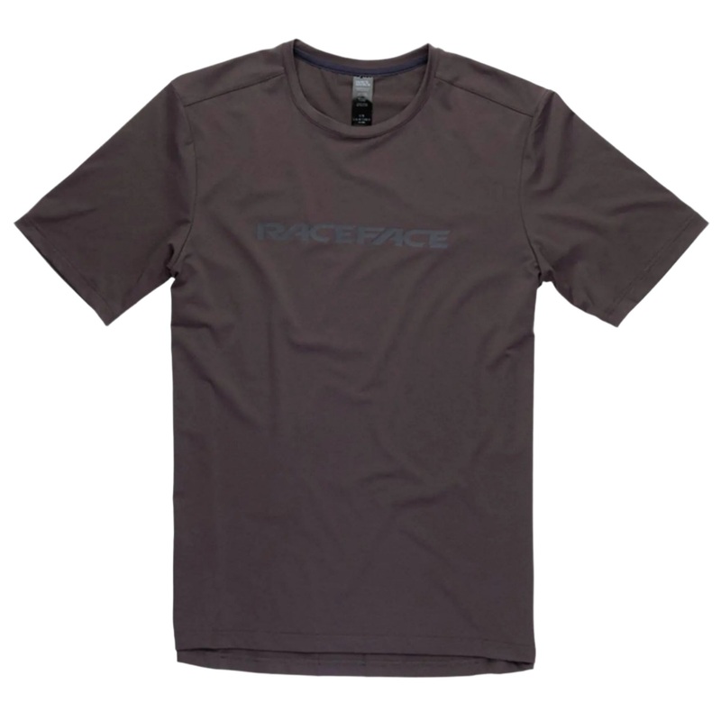 Race Face Commit Short Sleeve Cycle Tech Top Charcoal