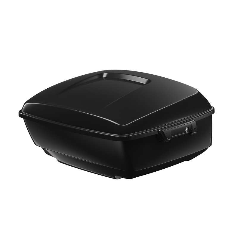 Harley Davidson 53000775DH King Tour-Pak Luggage – Vivid Black KIT,T-PAK,KING,SOLID