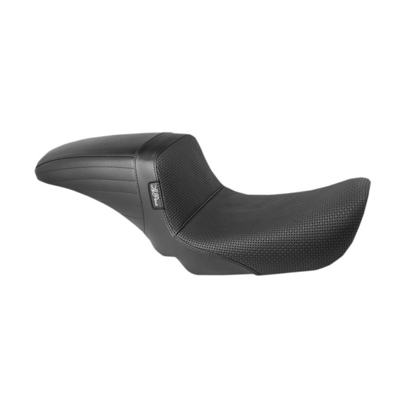 Le Pera – Kickflip Seat For Harley Sportster 2010-2018 – Basket Weave
