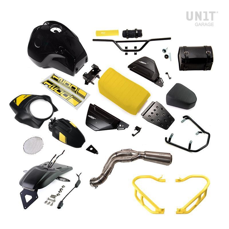 Unit Garage R9T Series Paris Dakar 40th Kit With Accessories