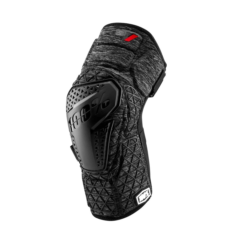 100% Surpass Knee Guards Charcoal
