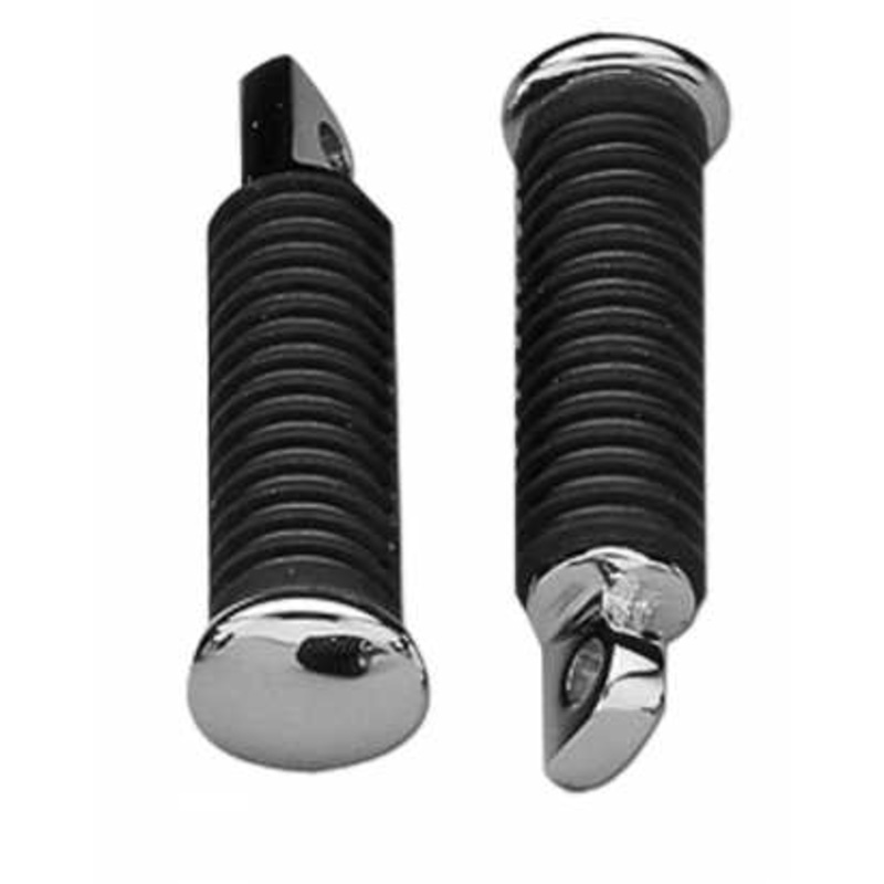 Rubber Sleeved Footpegs.