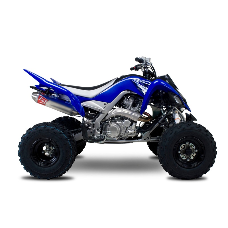 RAPTOR 700/R/SE 06-25 RS-2 Stainless Slip-On Exhaust, w/ Aluminum Muffler