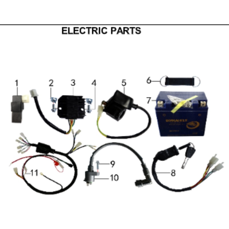 Rectifier – 150DH & 230DH Gas Dirt Bike