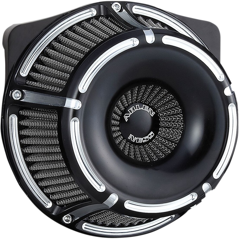 Slot Track Inverted Series Air Cleaner, Black – Milwaukee 8