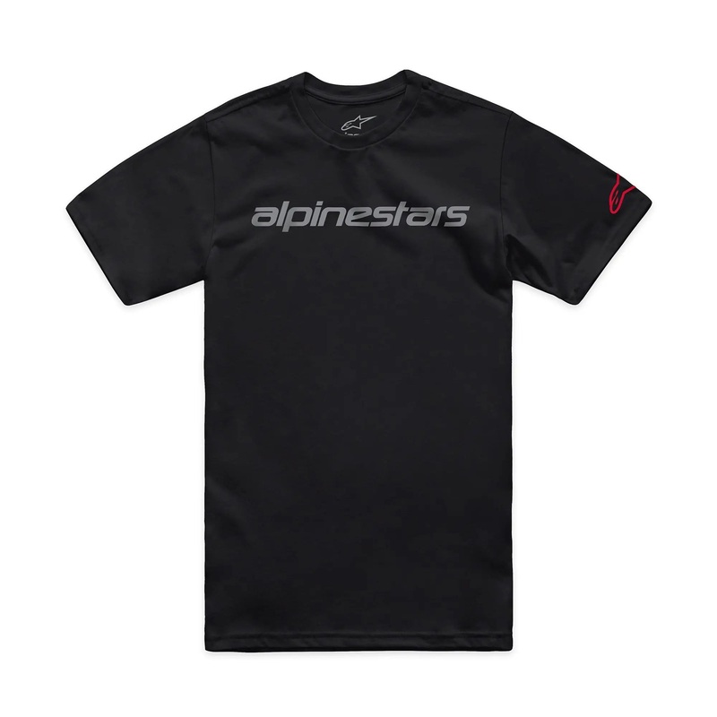 Alpinestars Linear Wordmark 2.0 CSF Tee Black / Grey / Red