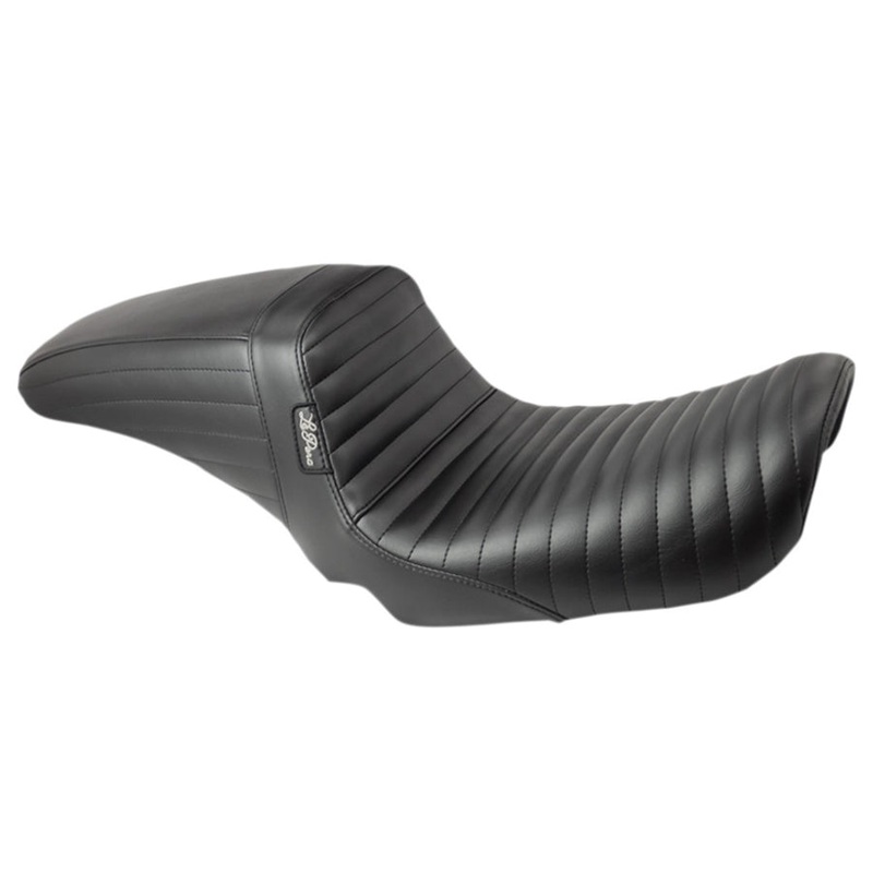 Le Pera Kickflip Seat – Pleated – Black – FXD ’96-’03