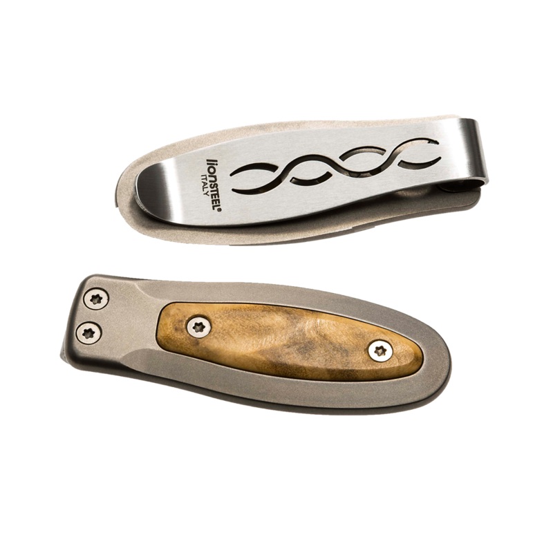 LIONSTEEL TITANIUM MONEY CLIP