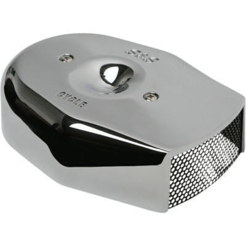 S&S Cycle – Stealth Tribute Air Cleaner Cover – Chrome