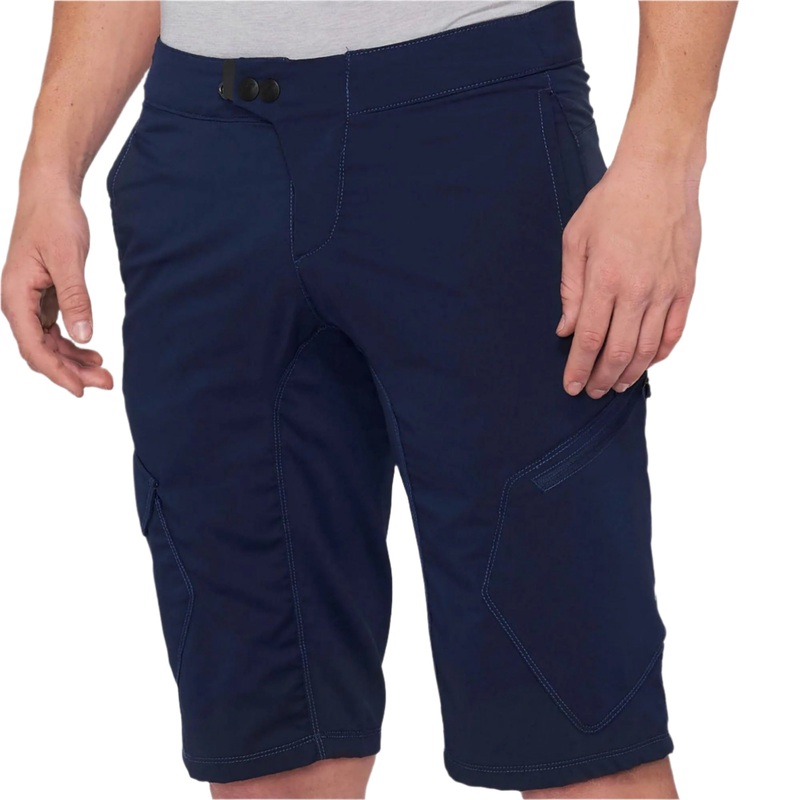 100% Ridecamp Cycle Shorts Navy