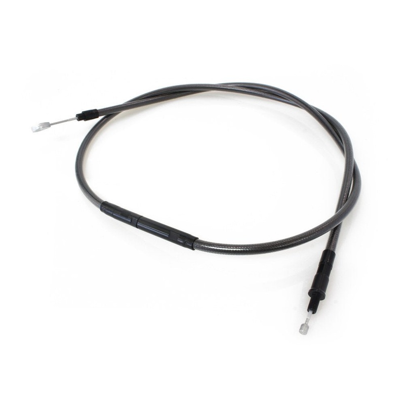 69in. Clutch Cable – Black Pearl. Fits Big Twin 1987-2006 with 5 Speed Transmission.