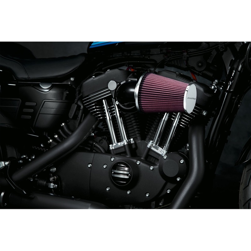 Harley-Davidson 29400227A Screamin’ Eagle Heavy Breather Performance Air Cleaner Kit Screaming Eagle