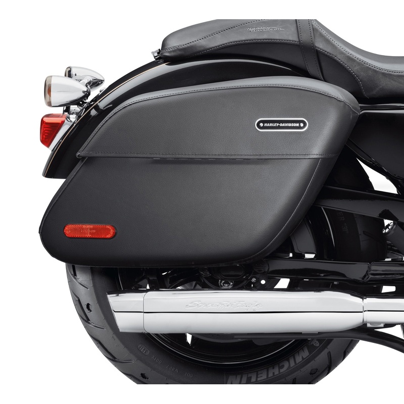 Harley Davidson 90201321 Rigid Leather Locking Saddlebags KIT-LEATHER SBAGS,XL