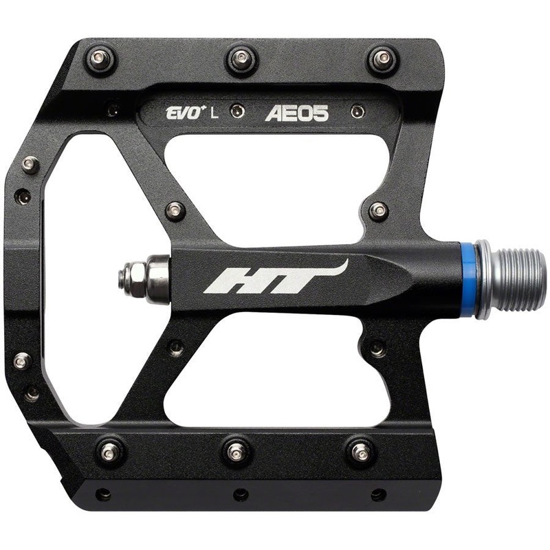 HT Components AE05(EVO+) Pedals – Platform Aluminum 9/16″ Black
