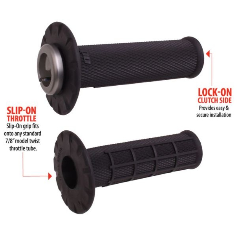 ODI – MX Universal Lock On Half Waffle Grips