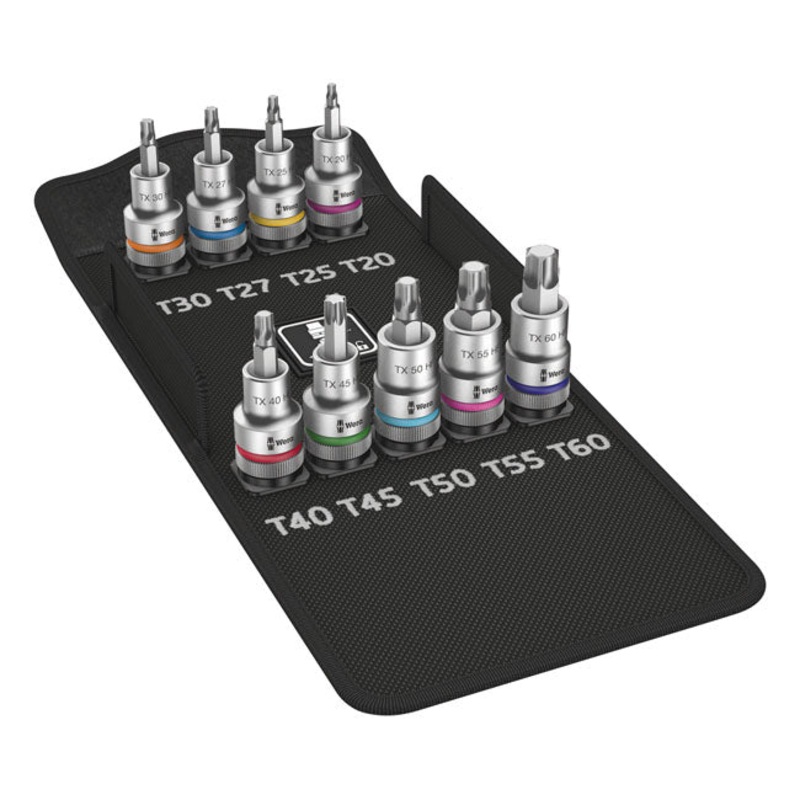 Wera Zyklop Torx 1/2″ Socket Bit Set